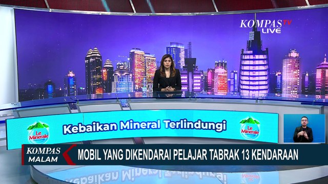 Mobil yang Dikendarai Pelajar Tabrak 11 Sepeda Motor dan 2 Mobil di Bekasi!