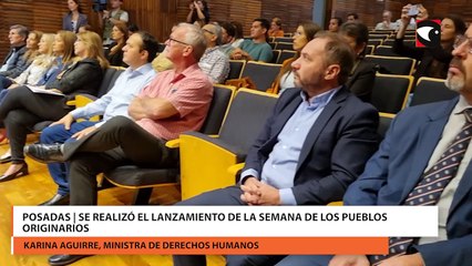Posadas | Se realizó el lanzamiento de la Semana de los Pueblos Originarios