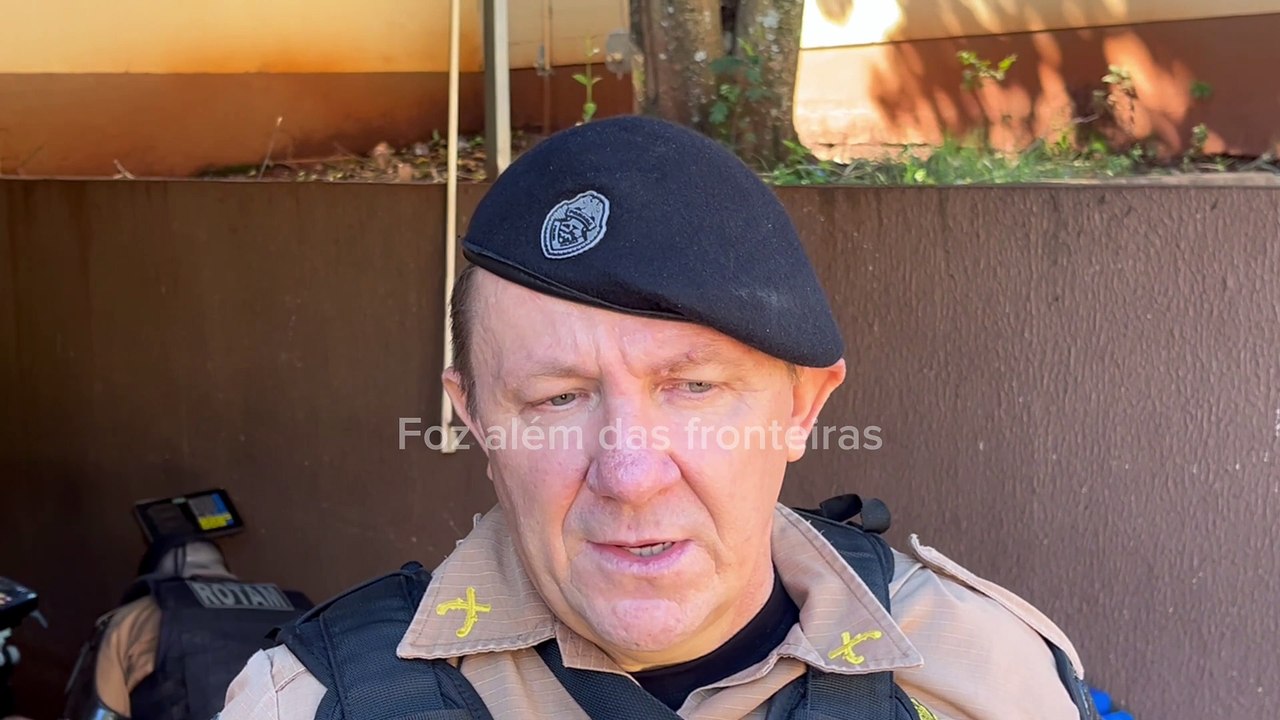 ROTAM apreende droga na vila C em Foz do Iguaçu