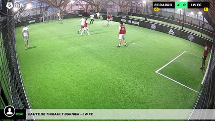Faute de Thibault BURNIER - LW FC