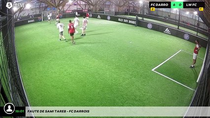 Faute de Sami TAREB - FC DARROIS