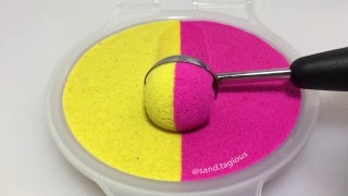 Very Satisfying and Relaxing Compilation Kinetic Sand ASMR