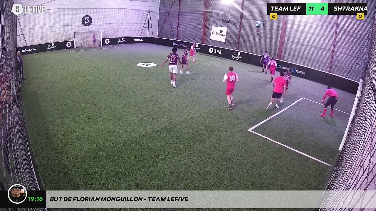 But de Florian Monguillon - TEAM LEFIVE