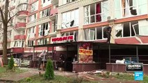 Ucrania: misiles rusos impactaron edificios civiles de la ciudad de Chernihiv