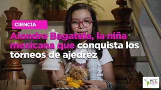 Alondra Bagatela, la niña mexicana que conquista los torneos de ajedrez