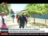 Gobierno Bolivariano garantiza la atención social a familias de la comunidad Gran Roque