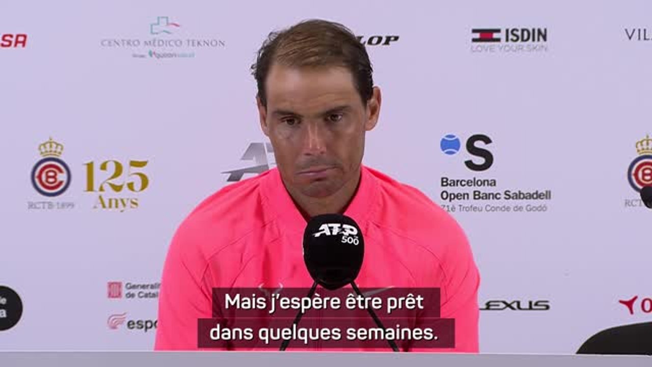 Barcelona – Nadal: "Being able to say goodbye to this tournament on the pitch means a lot to me" – Dailymotion Video – Dailymotion