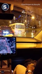 Tesla in Dubai Flooding Lives Up to Musk 'Float Like a Boat' Claim