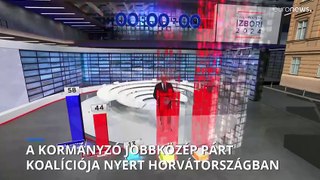 Exit poll: a kormányzó jobbközép HDZ nyert Horvátországban, de nem tud kormányt alakítani