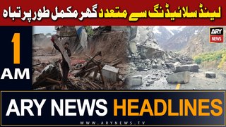 ARY News 1 AM Headlines | 18th April 2024 |  Landslide