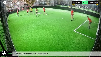 Faute de Hugo CERNETTIG - REED SMITH