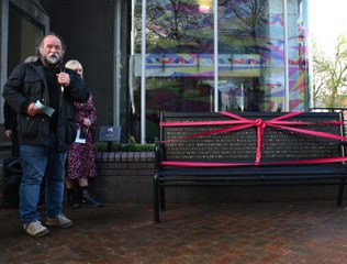 Buzzcocks frontman memorial bench unveiled