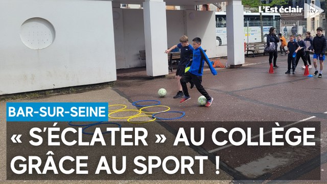 « S’éclater » au collège grâce au sport à Bar-sur-Seine