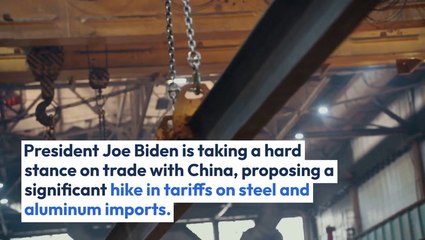 Biden Ramps Up Pressure On China With Proposed Tariff Increase On Steel, Aluminum