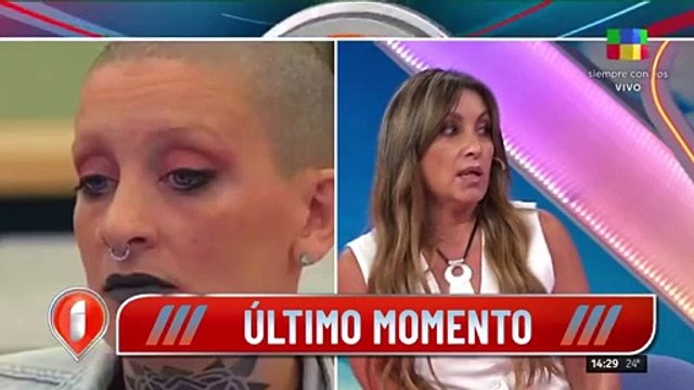 Furia volvió a la casa de Gran Hermano