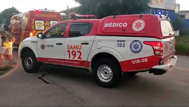 Idosa entra em parada cardiorrespiratória durante socorro e morre após ser atropelada em Curitiba