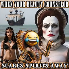 Humor Alert : The Epic Journey of Beauty Counselors to the New World!