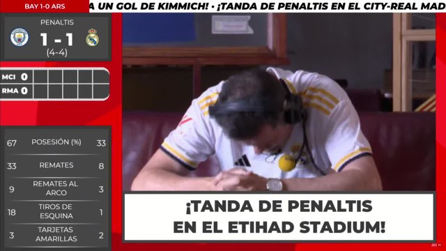 Reacción épica de Roncero a la tanda de penaltis