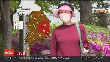 [날씨] 전국 불청객 황사 기승…한낮 25도 웃돌아