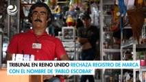 Tribunal en Reino Unido rechaza registro de marca con el nombre de ‘Pablo Escobar’