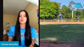 Softbol: Carina Amarilla, de La Plata a Miami