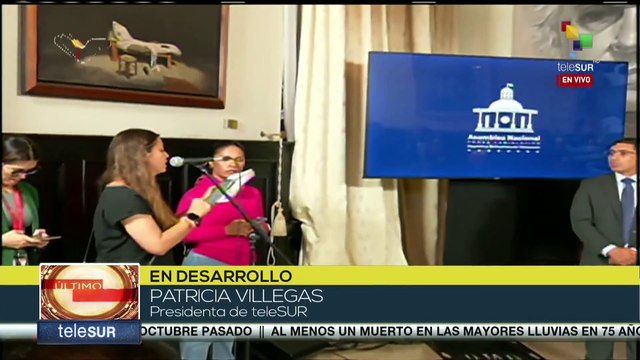 AN de Venezuela, denunció incumplimiento de EE.UU. con acuerdos de diálogos