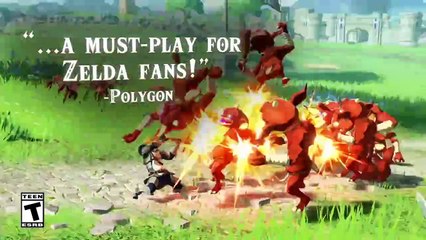 Hyrule Warriors: Age of Calamity - Tráiler de Elogios