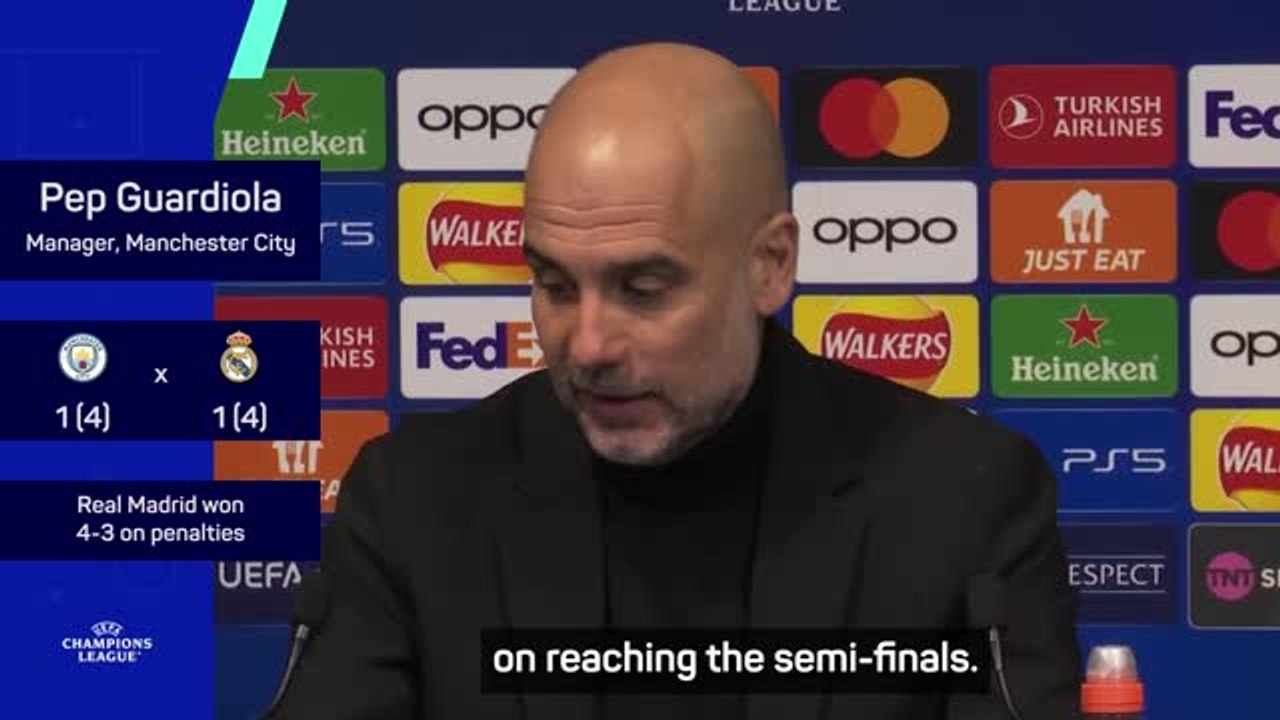 Man City have no regrets despite UCL exit - Guardiola