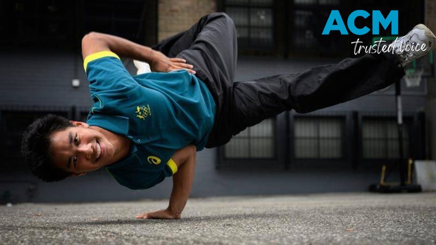 Breakdancer Jeff Dunne, aka "J-Attack", will be one of Australia's youngest Paris Olympians. Video via AAP.