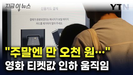 영화 티켓값 인하 움직임...최대 '이만큼' 내릴 듯 [지금이뉴스] / YTN