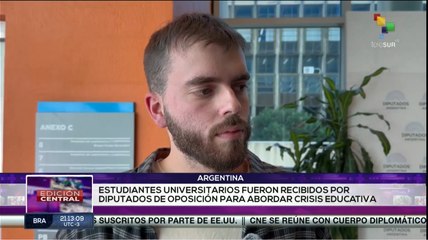Estudiantes protestan contra la crisis educativa en Argentina