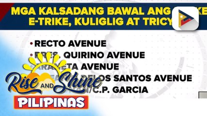 MTPB, sinimulan na ang paghuli sa mga e-bike at e-trike na daraan sa national highways;