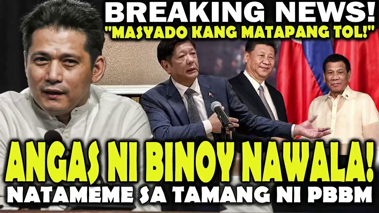 "MASYADO KANG MATAPANG TOL!" napa-react si Binoy! FPRRD ayaw padaluhin sa Senado.