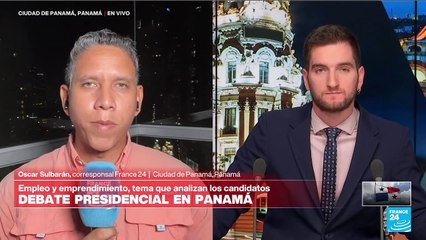 Informe desde Ciudad de Panamá: así empezó el tercer y último debate presidencial