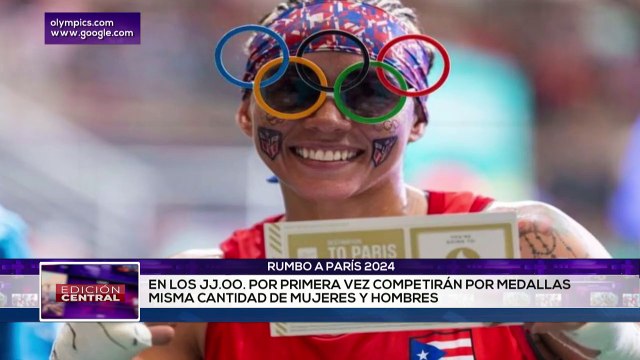 DEPORTES EDICIÓN CENTRAL 17-04-2024 París 2024 serán los primeros juegos olímpicos con equidad de género