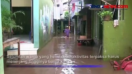 Permukiman Warga di Kebon Pala Jakarta Timur Kembali Terendam Banjir, Begini Penampakannya