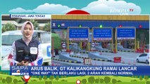 Situasi Arus Balik Gerbang Tol Kalikangkung Hari Ini, 18 April 2024