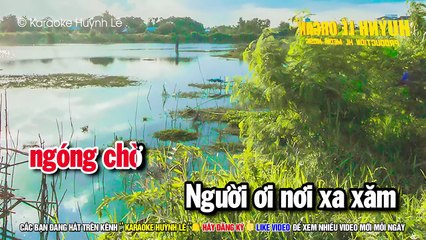 Karaoke Bông Mua Tím Tone Nữ ( Beat Hay ) Nhạc Sống Dễ Hát