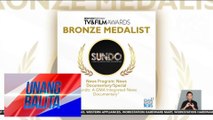 Unang News-Docu ng GMA Integrated News 360 na 'Sundo,' naka-bronze sa 2024 New York Festivals and Film Awards | UB