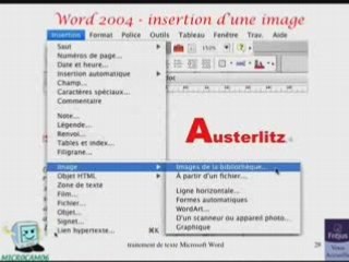 Microsoft Word 2004 - Travaux pratiques 2.