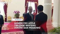 Potret CEO Apple Tim Cook Bertemu Jokowi dan Prabowo