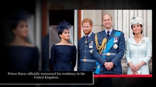 Prince Harry listed the United States as his primary residence for the first time since severing his ties to the royal family in 2020.