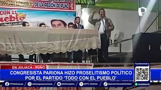 Alfredo Pariona promueve partido político donde Pedro Castillo sería candidato presidencial