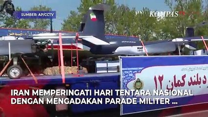 Iran Pamerkan Drone hingga Rudal Balistik di Tengah Konflik dengan Israel