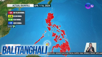 Kakulangan sa ulan, nararanasan pa rin sa bansa ngayong Abril | BT