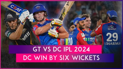GT vs DC IPL 2024 Stat Highlights: Delhi Capitals Secure Dominant Victory
