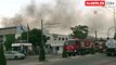 İzmir'de iki ayrı fabrikada çıkan yangına müdahale ediliyor
