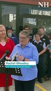 Anzac Spirit Bus at Thornton | Newcastle Herald | April 18