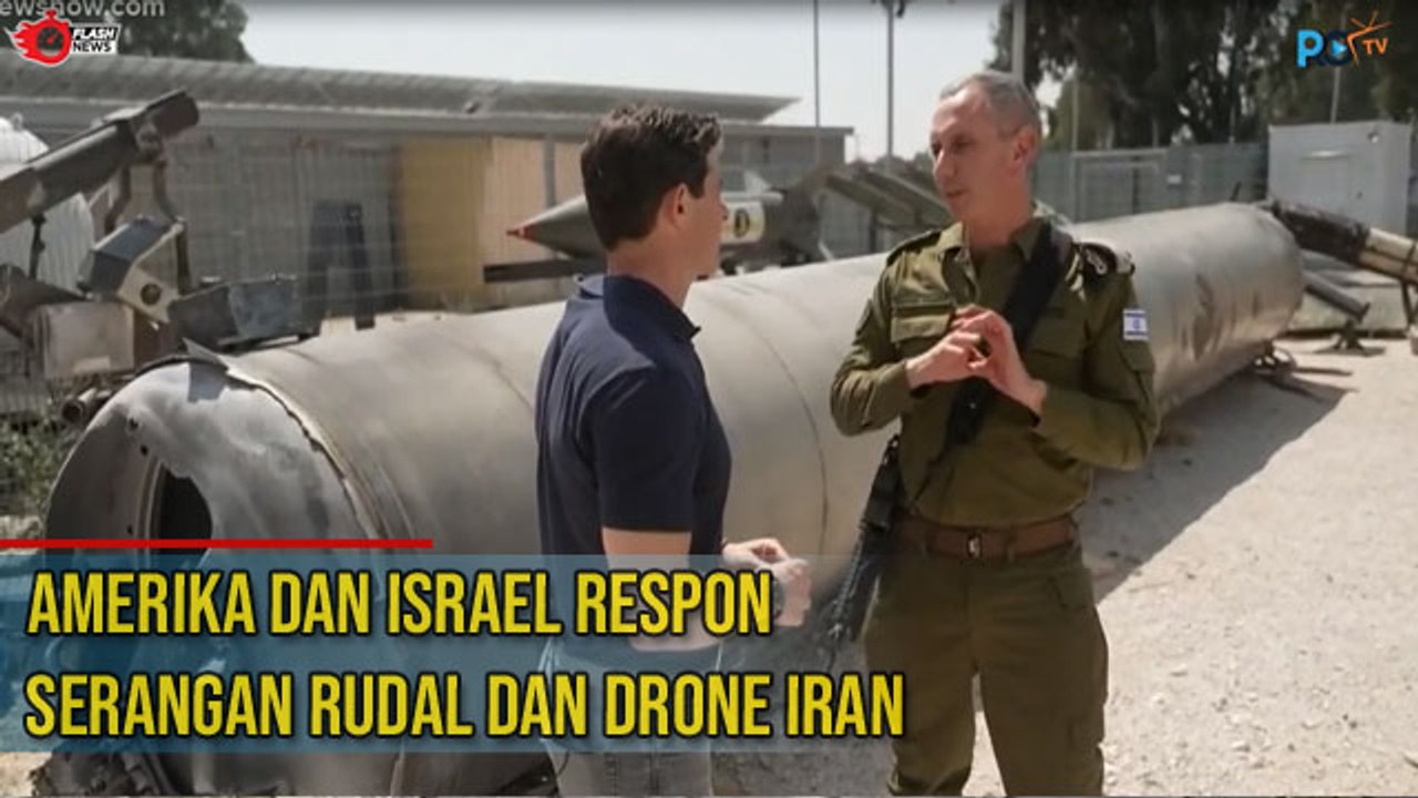 Amerika dan Israel merespon serangan iran ke israel