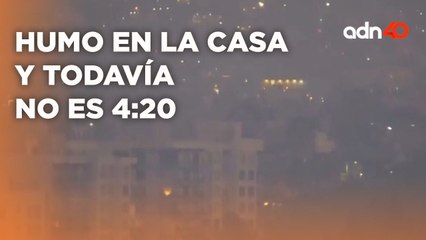 Todavía no es 4:20 y ya hay mucho humo en la CDMX I Súbete al Mame